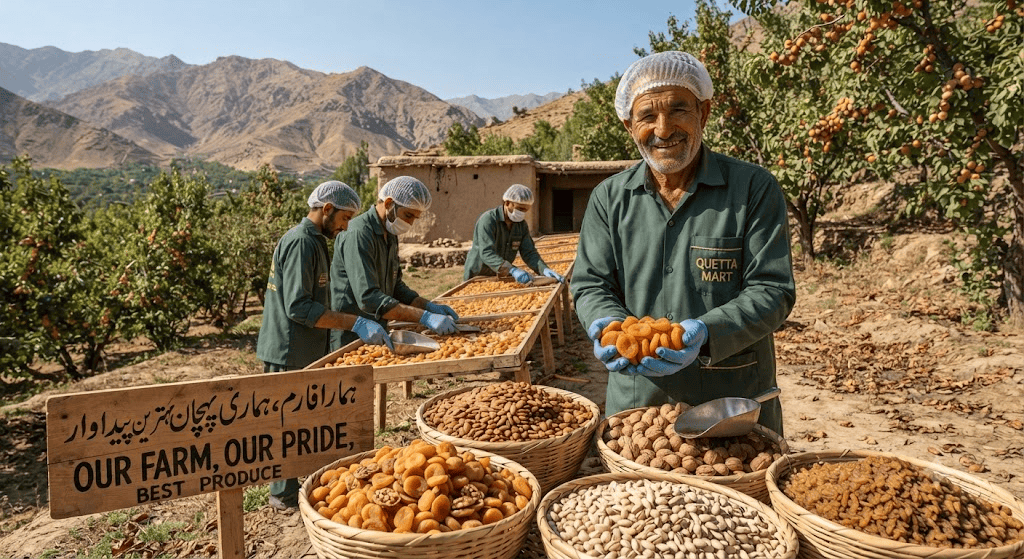 Authentic Quetta dry fruits