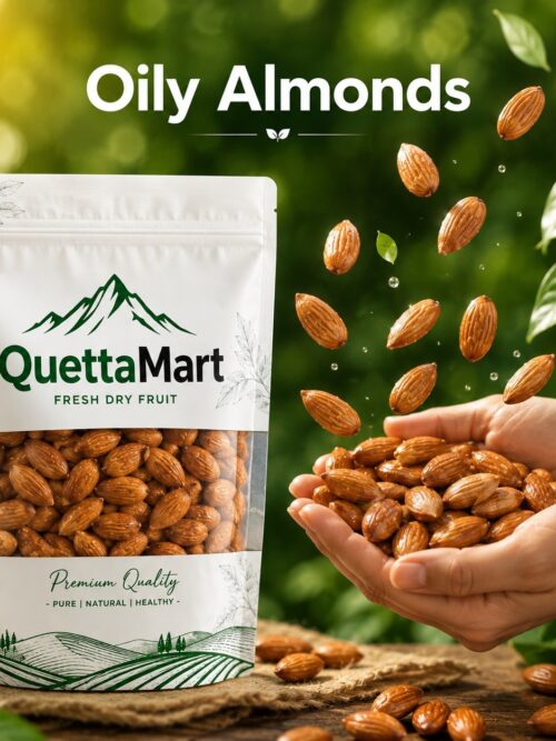 Premium Oily Almonds