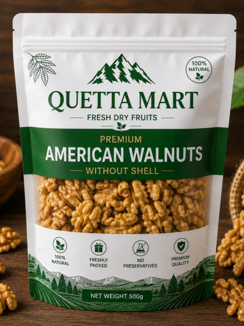 Premium American Walnuts Without Shell