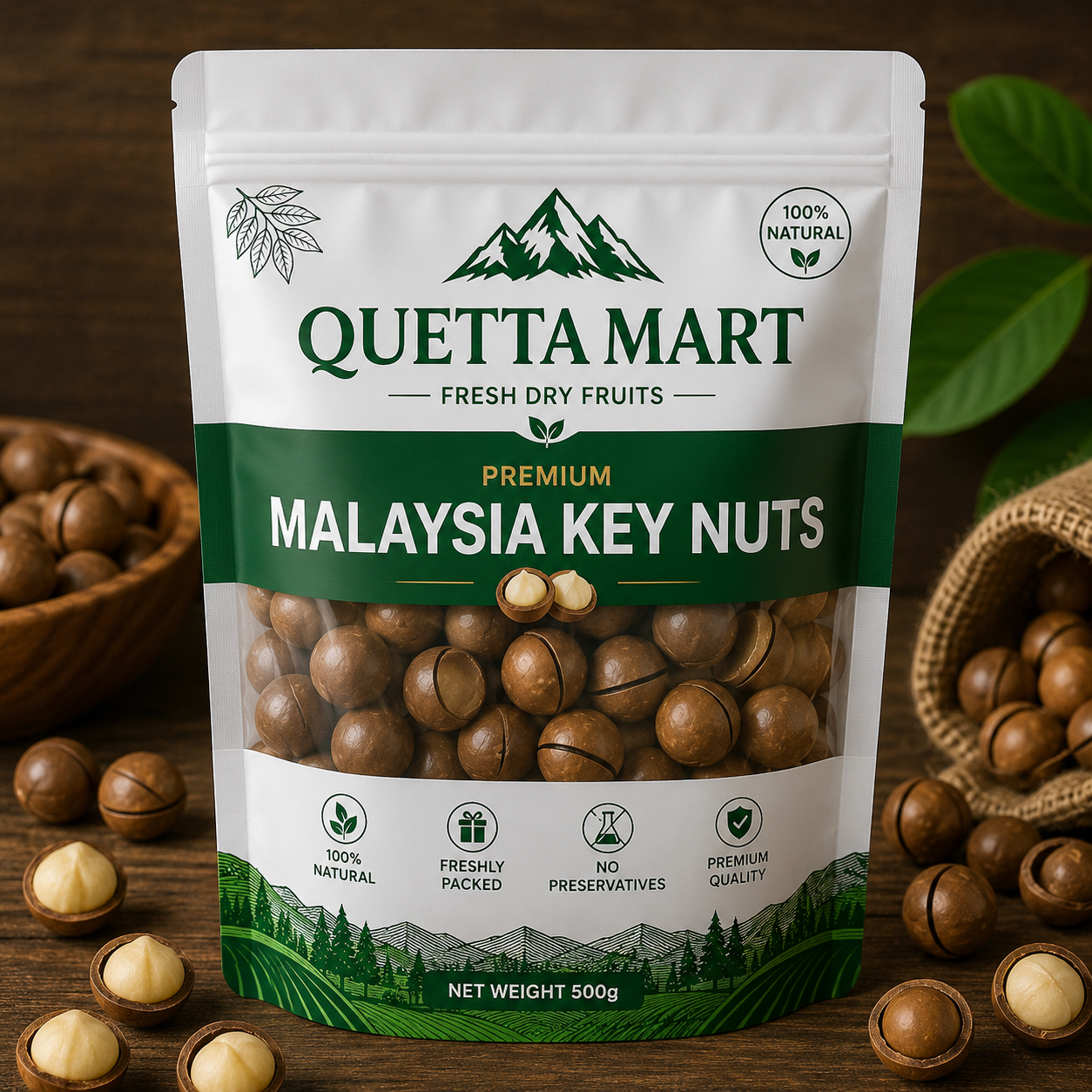 Premium Malaysia Key Nuts