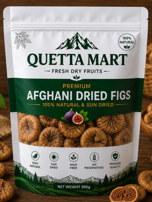 Premium Afghani Dried Figs (Anjeer)