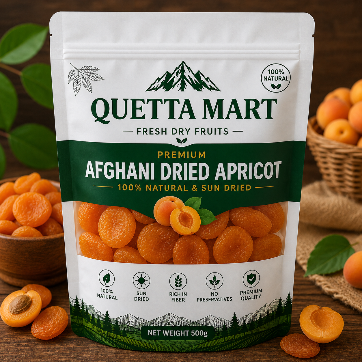Premium Afghani Dried Apricot